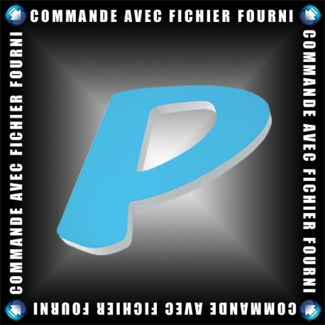 Lettres PVC 10mm - Upload