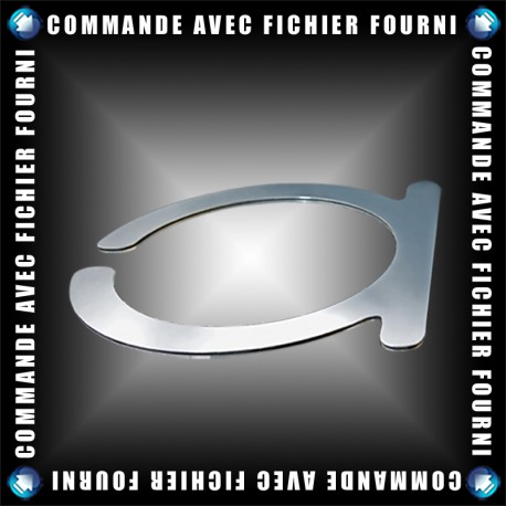 Lettres Alu miroir argent - Upload