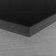 Panneau PVC noir 19mm vierge