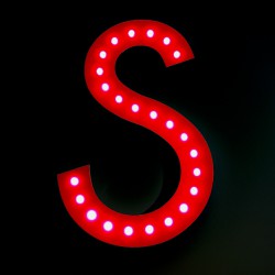 Lettres Alu à LED apparentes