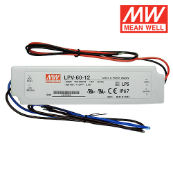 Alimentation LED MEAN WELL LPV-60-12