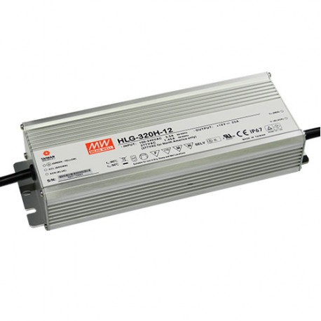 Alimentation LED MEAN WELL HLG-320H-12
