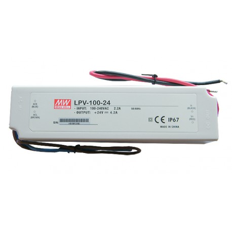 Alimentation LED MEAN WELL LPV-100-24